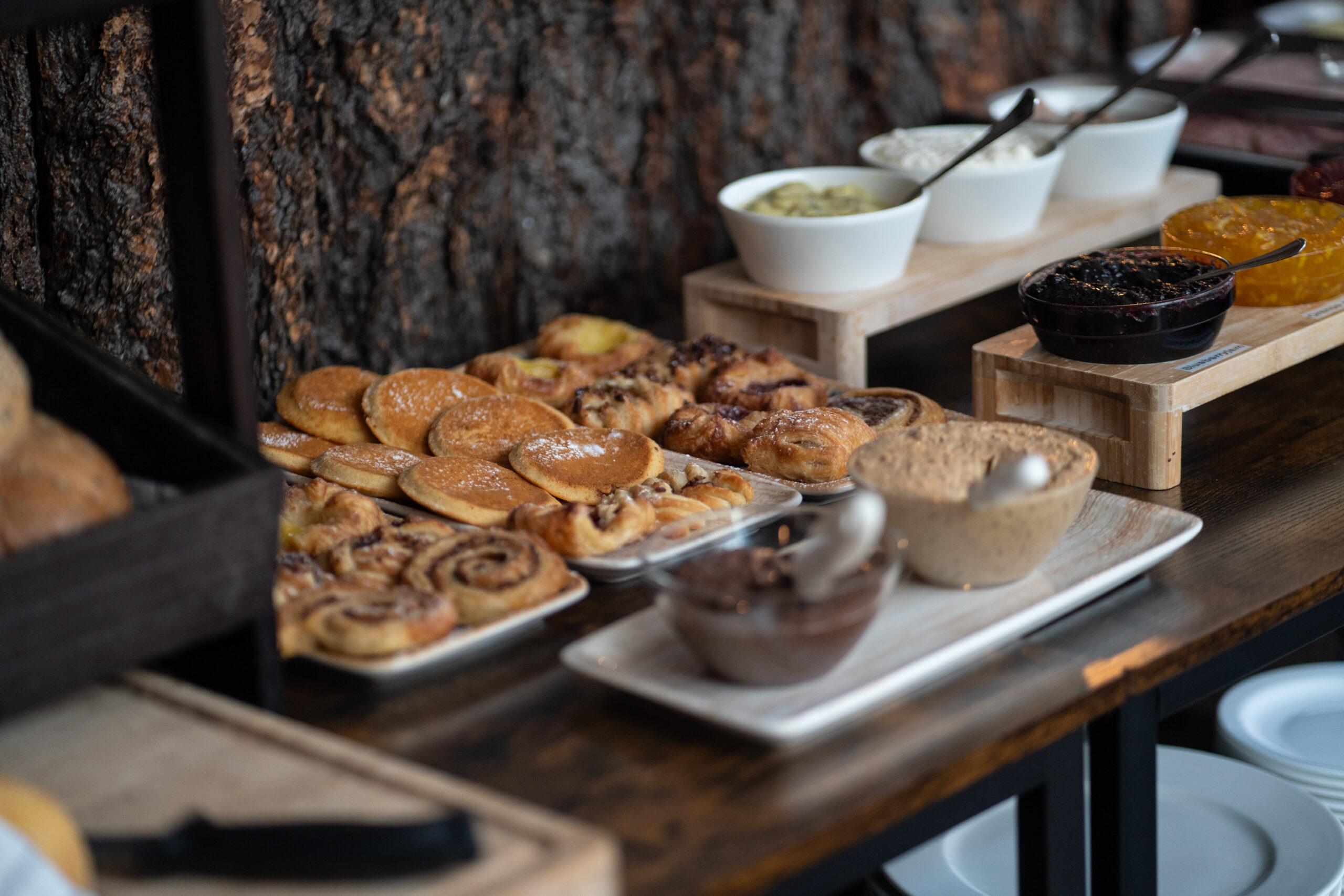 Freshly Baked Pastries and Cinnamon Rolls