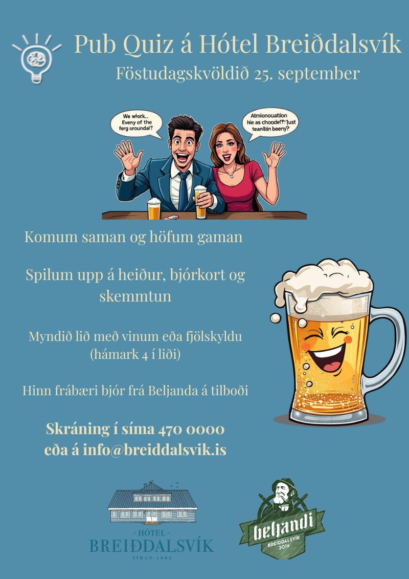 Pub Quiz Breiddalsvík